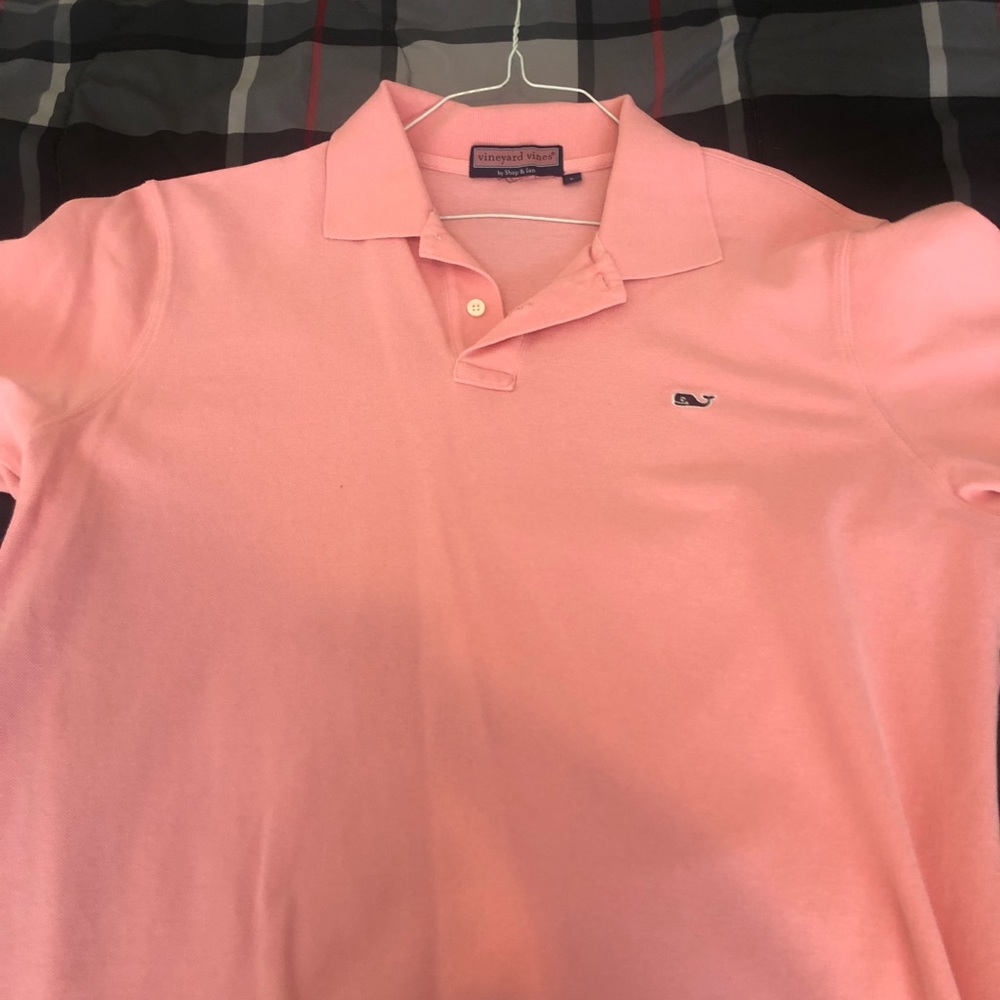 Vineyard Vines Pink Polo